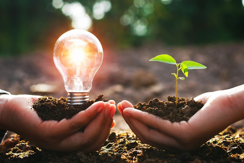 A energia solar diminui as emissões de gases de efeito estufa